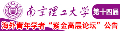 透骚逼视频南京理工大学第十四届海外青年学者紫金论坛诚邀海内外英才！